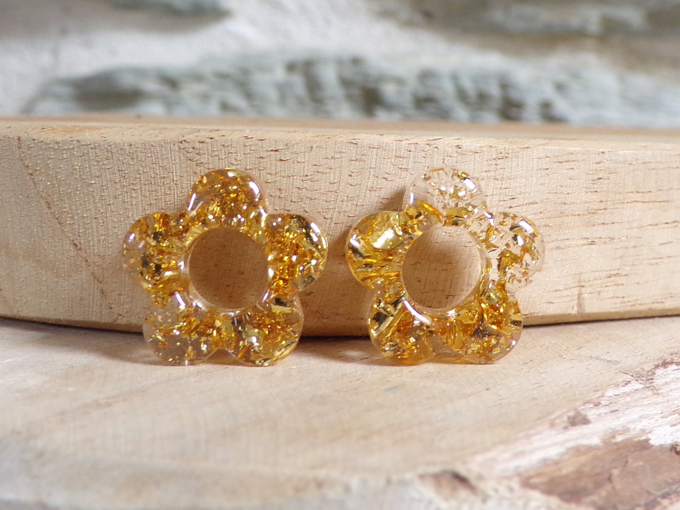 fleurs pour boucles d'oreilles