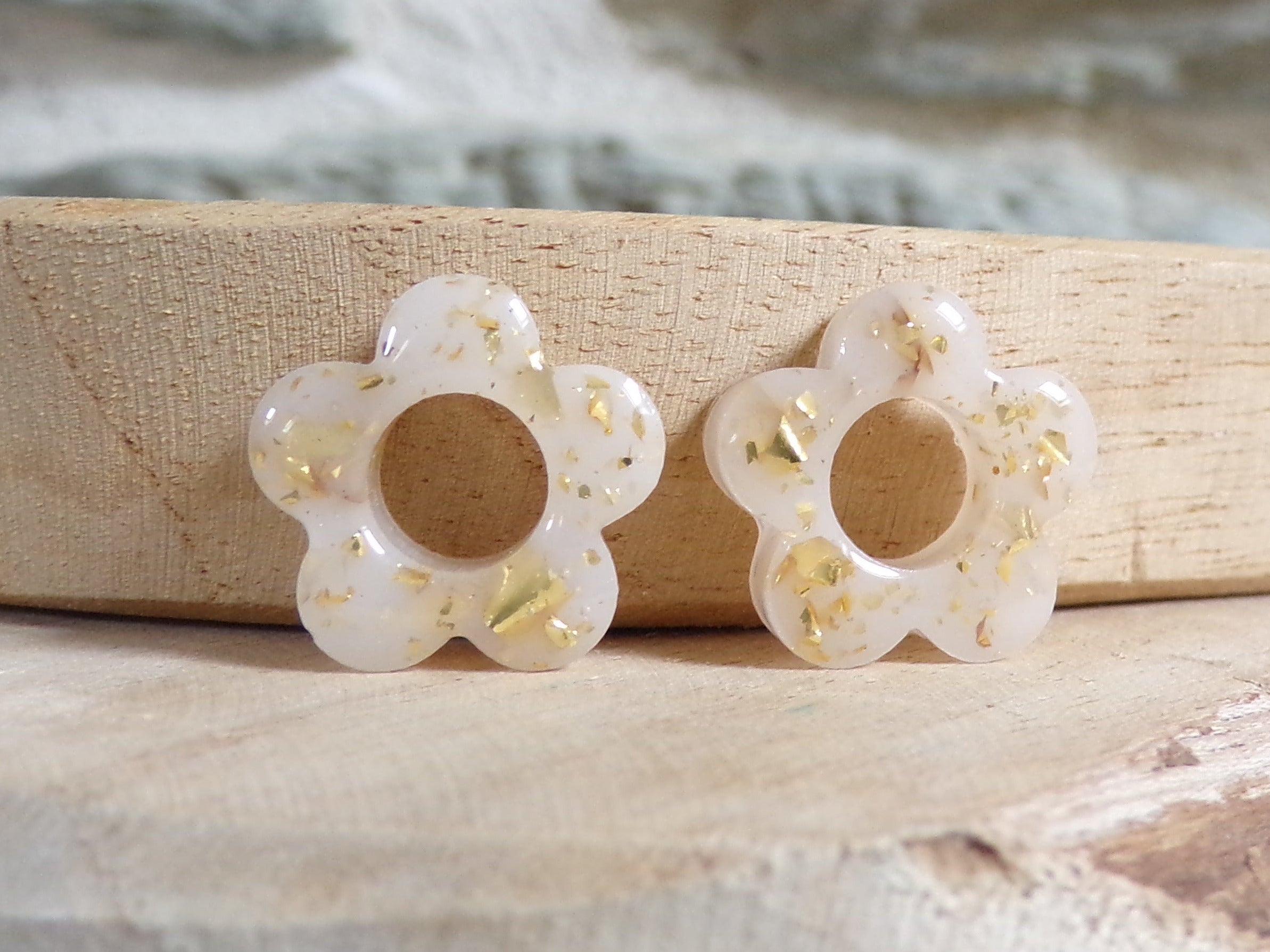 fleurs pour boucles d'oreilles