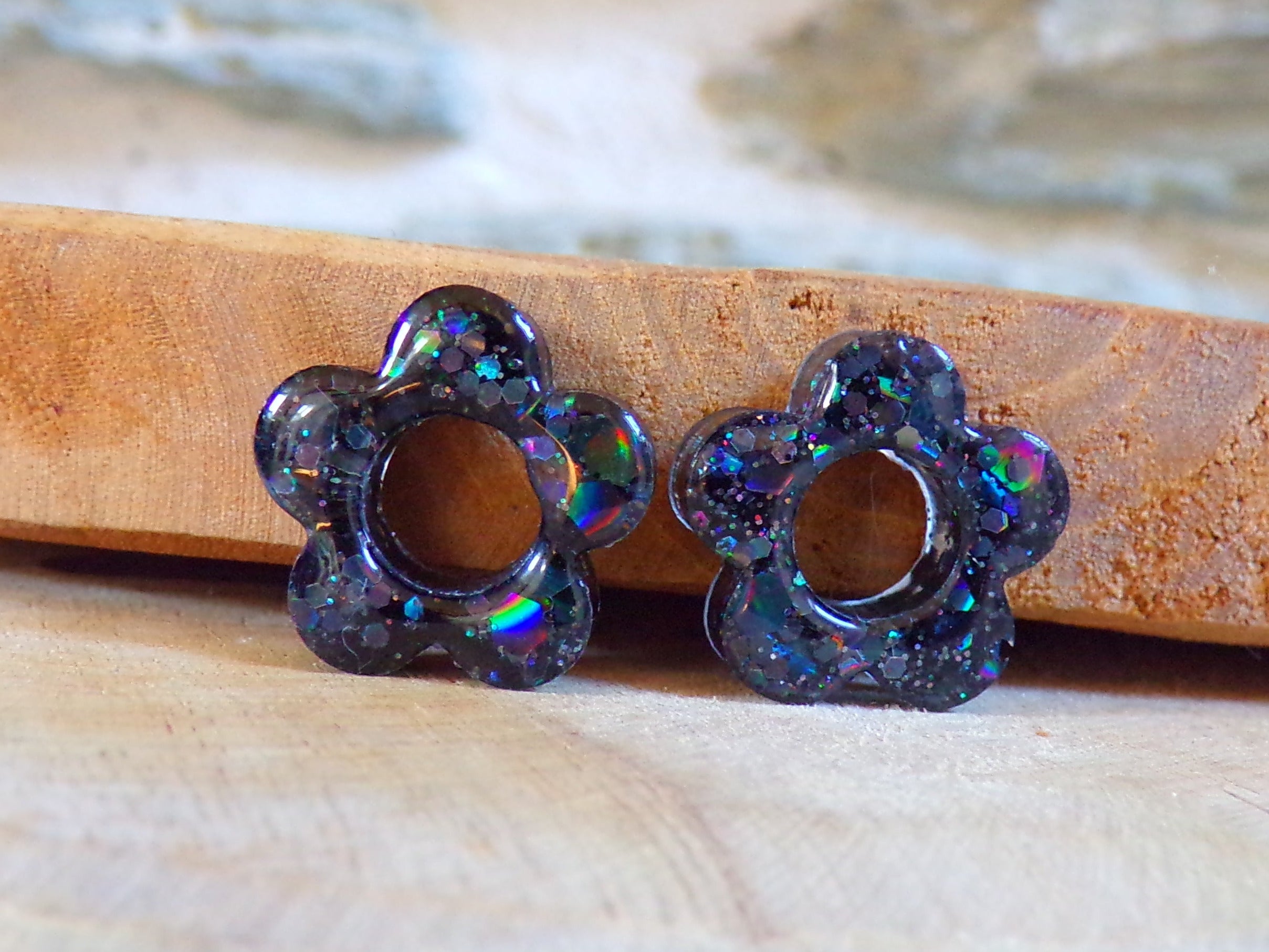 fleurs pour boucles d'oreilles