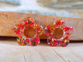 fleurs pour boucles d'oreilles