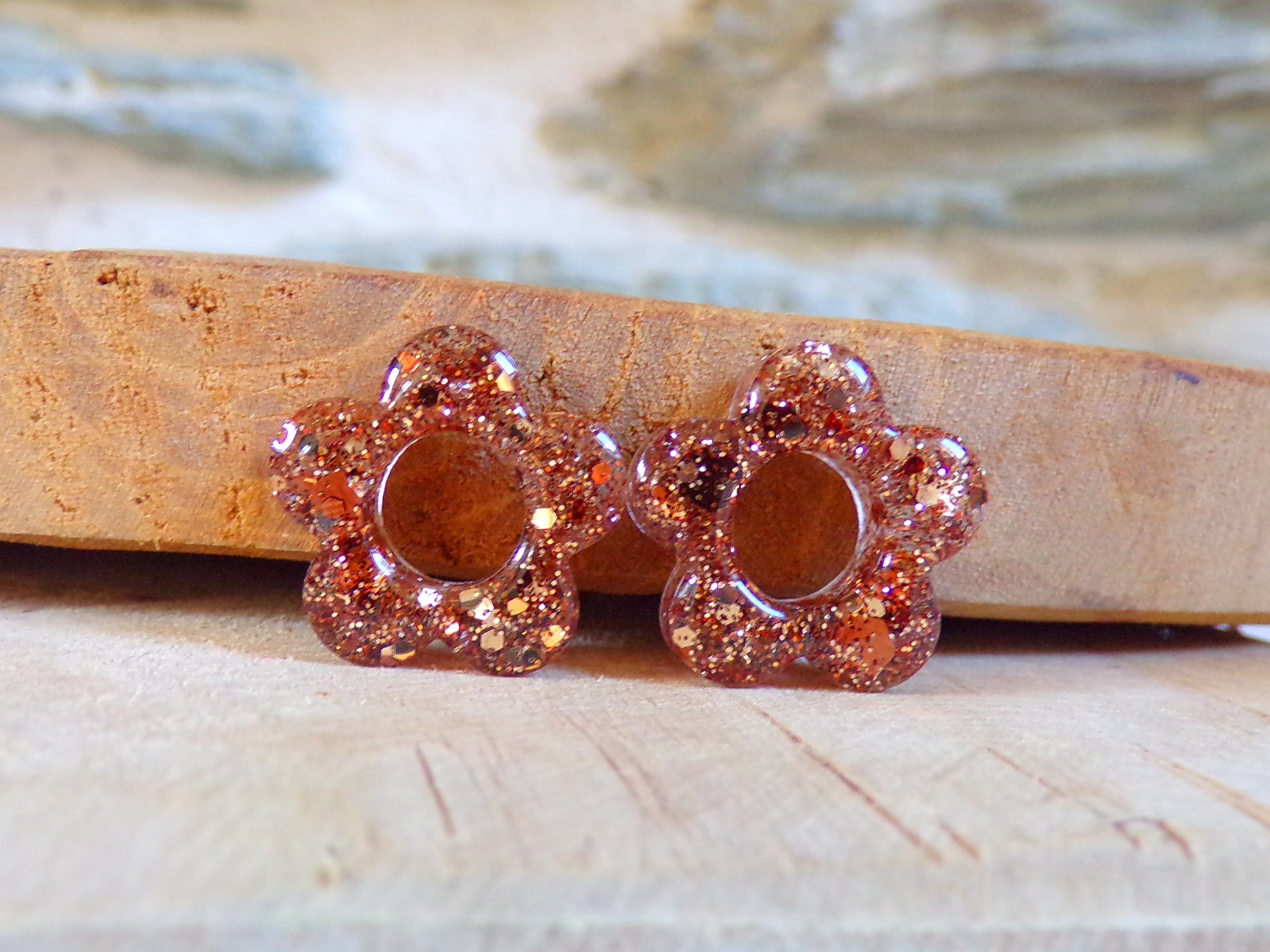 fleurs pour boucles d'oreilles