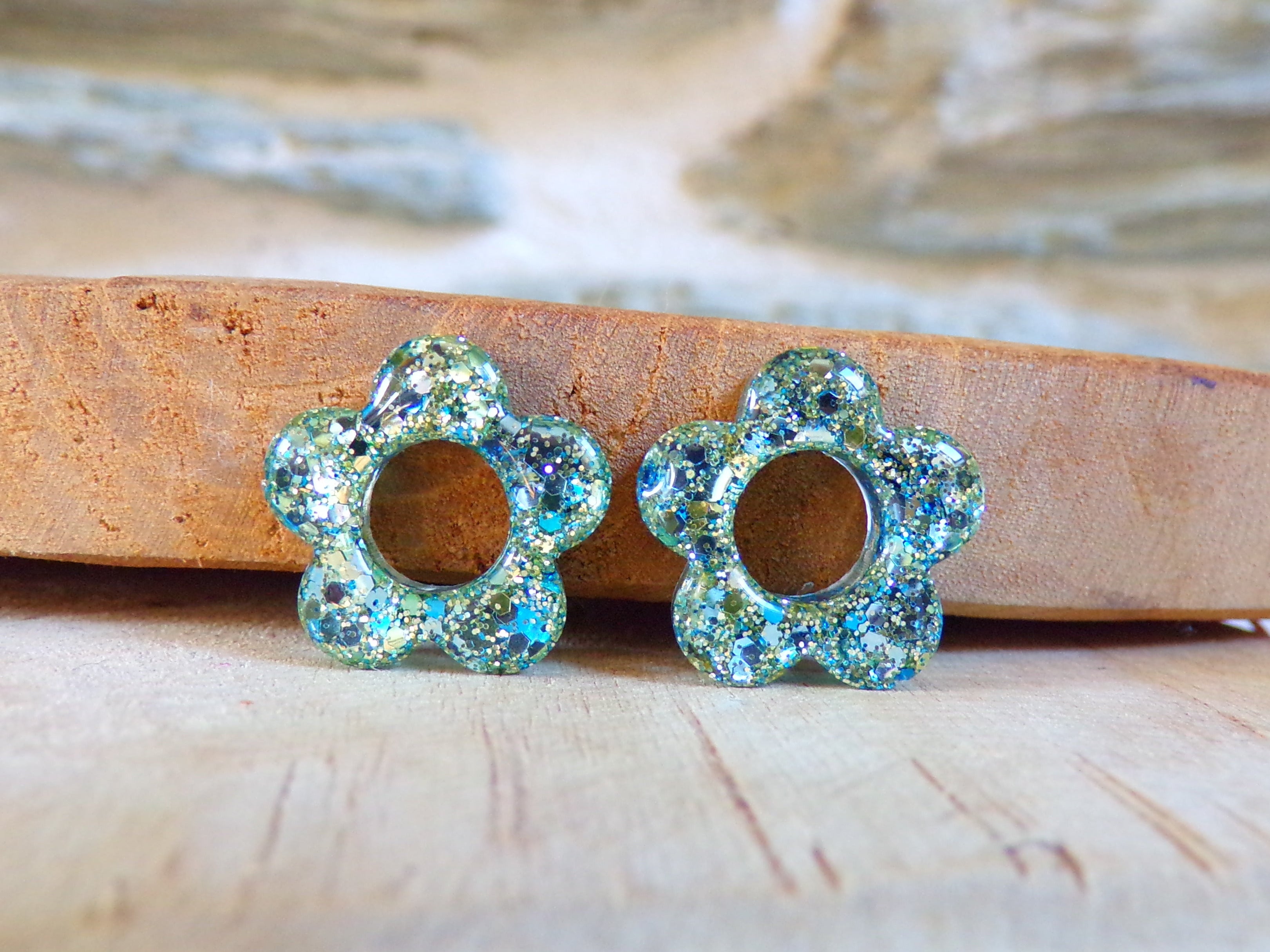 fleurs pour boucles d'oreilles